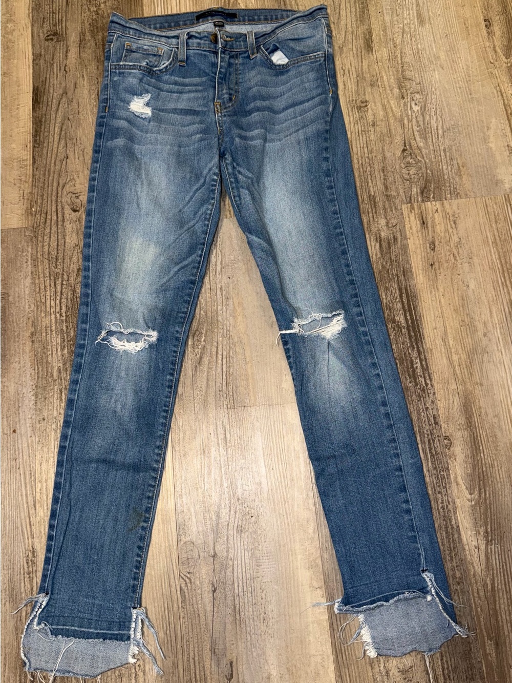 Flying Monkey Women’s Straight Legged Cropped Jeans-26